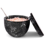 Salt Cellar with Lid & Spoon