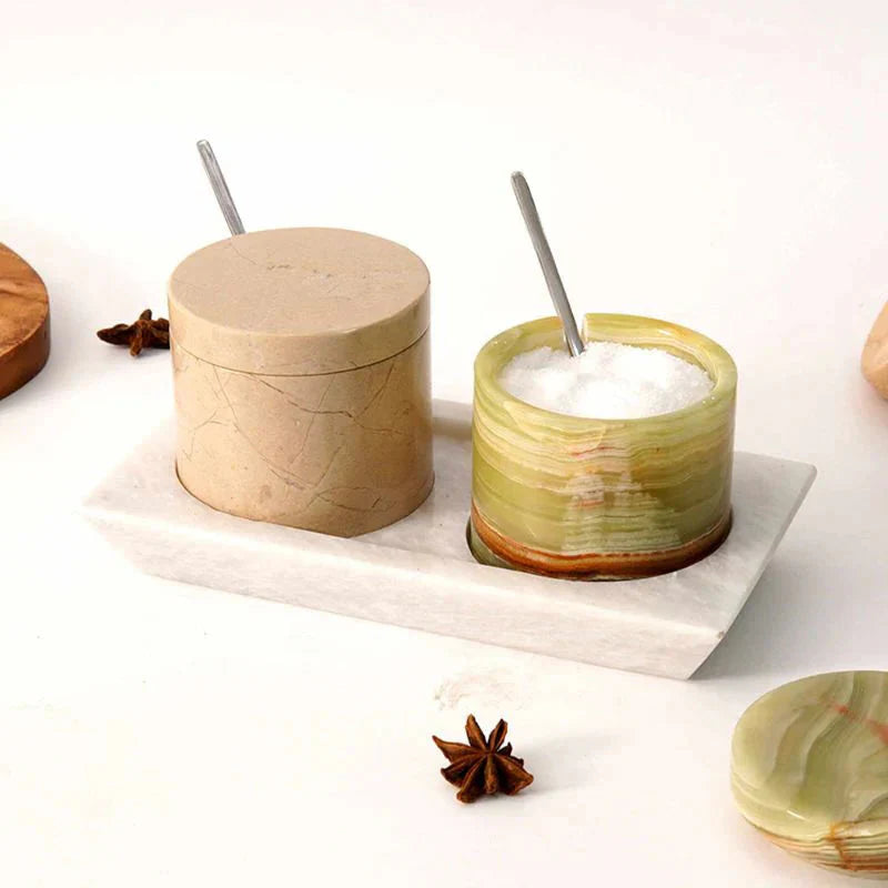 Salt Cellar With Tray
