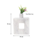 Stepped Geometric Vase