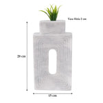 Stepped Geometric Vase
