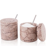 Salt Cellar Set of 2 With Spoon