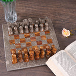 30cm Chess Set Oceanic And Red