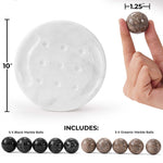 Tic Tac Toe 10" Inches Black & Oceanic