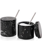 Salt Cellar Set of 2 With Spoon
