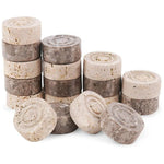 Checkers Figures - Oceanic And Travertine