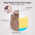 Marble Butter Keeper