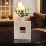 Stepped Geometric Vase