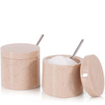 Salt Cellar Set of 2 With Spoon