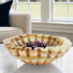 8 inches Ruffle bowl