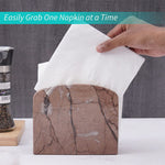 napkin holder, marble napkin holder, table napkin holder