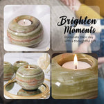 Set Of 3 Tealight Candle Holder