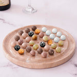 Marble Solitaire Board Game 10" Inches