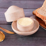 Mini Marble Butter Dish With Lid