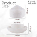Mini Marble Butter Dish With Lid